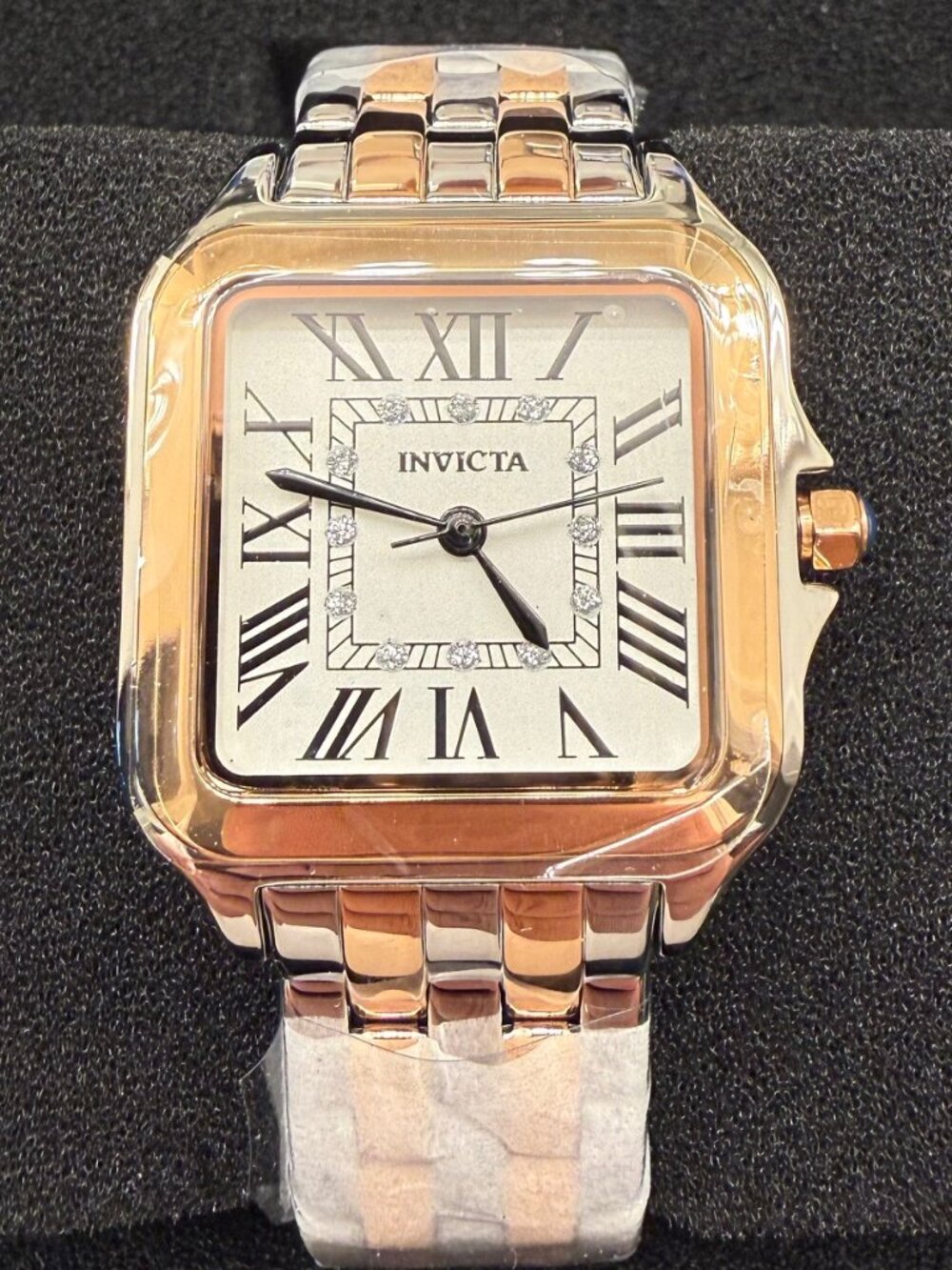 $279 Invicta Angel Women's 28mm Rose Gold Steel Quartz Watch (50614) NIB